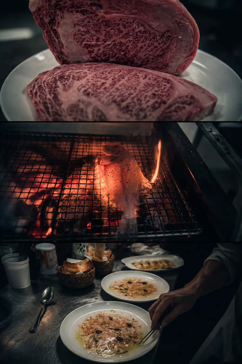 Producto, fuego y pase en la cocina de Can Piscolabis
